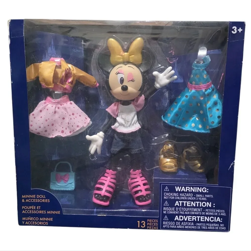 Disney 50th Minnie Mouse Doll with Accessories